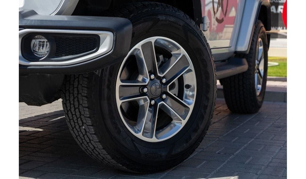 جيب رانجلر Sahara 3.6L A/T (5 Seater) Jeep Wrangler Sahara 2022 GCC under Agency Warranty with Flexible Down-Pa