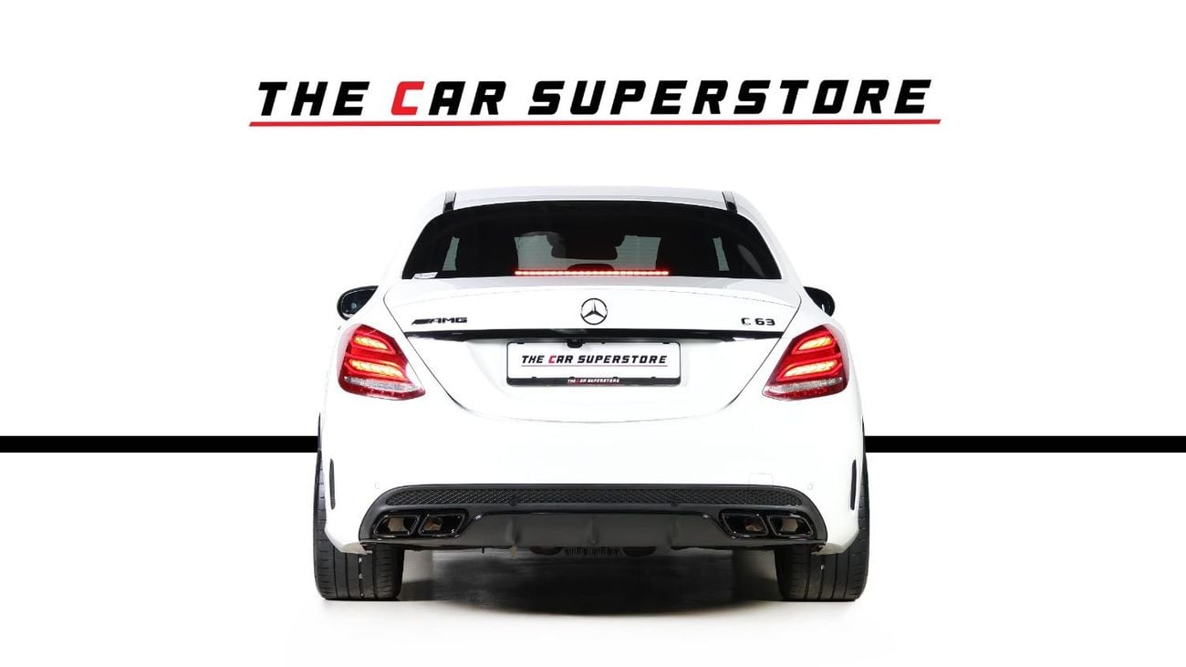 Mercedes-Benz C 63 AMG Std 4.0L Sedan 2017-MERCEDES BENZ C63 AMG-FULL SERVICE HISTORY-IMMACULATE CAR