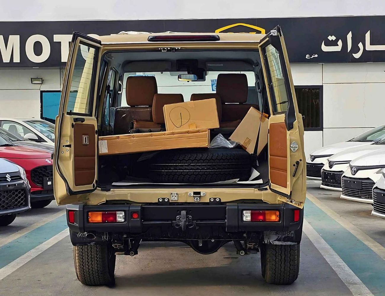 تويوتا لاند كروزر 70 LC71 3 DOOR LX-Z / 4.0L PETROL A/T / DIFF LOCK / 4WD (CODE # LC71LXZ)