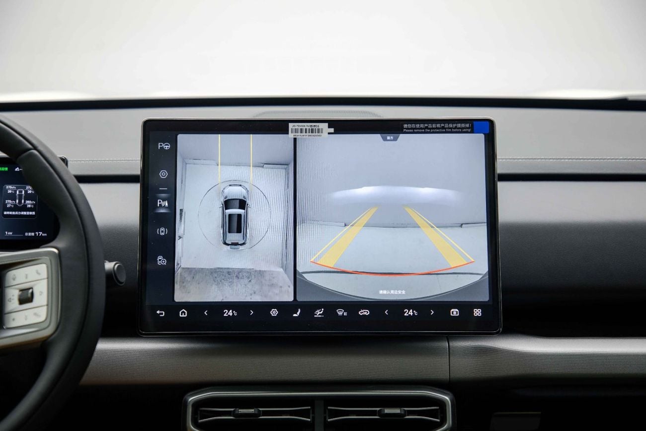 BYD Leopard Titanium 3 ID Ultra - White Inside Black | Export Only