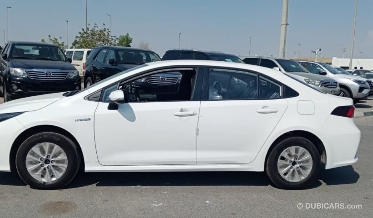 تويوتا كورولا TOYOTA COROLLA HYBRID 1.8 WITH PUSH START 5 SEATER 2021MY EXPORT ONLY