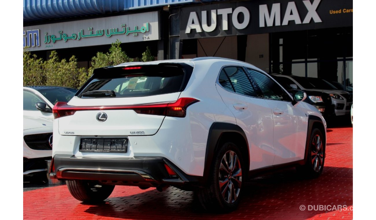 Lexus UX200 (2020) F SPORT PRESTIGE , GCC, 05 YEARS WARRANTY FROM LOCAL DEALER