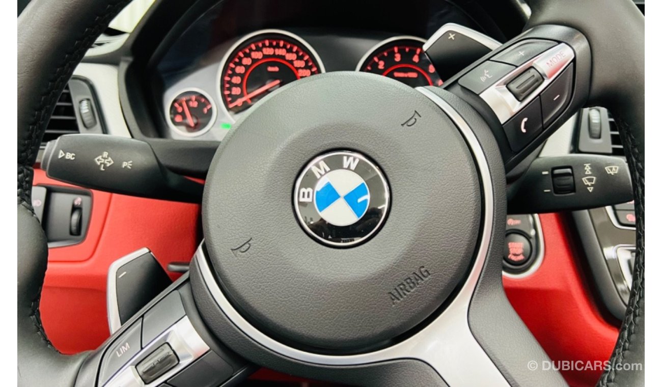 BMW 428i M Sport GCC .. FSH .. Perfect Condition .. Convertible .