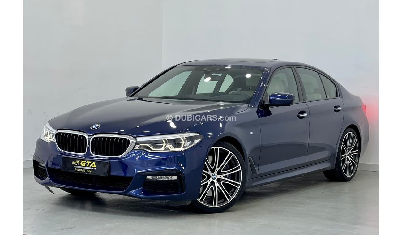 بي أم دبليو 540i 2018 BMW 540i M-Sport, December 2022 BMW Warranty, Full Service History, Full Options, GCC
