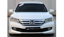 Honda Accord Honda accord 2015 GCC 6 cylinder full option without accidents, very clean from inside and outside