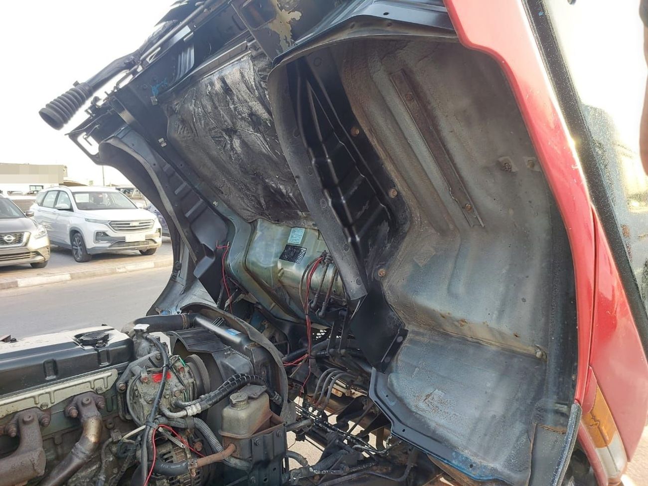 ميتسوبيشي فوسو كانتير MITSUBISHI CANTER TRUCK RHD 1995 MODEL 4.2 L DIESEL MANUAL(PM20009)