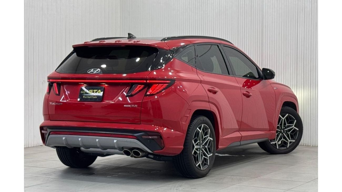 هيونداي توسون بريميوم 2022 Hyundai Tucson N-Line, Feb 2026 Hyundai Warranty, Full Hyundai Service History, GCC