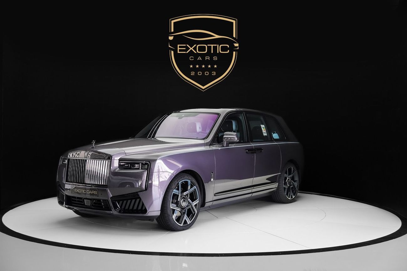 Rolls-Royce Cullinan Rolls Royce Cullinan Black Badge Series 2 Duality Seats