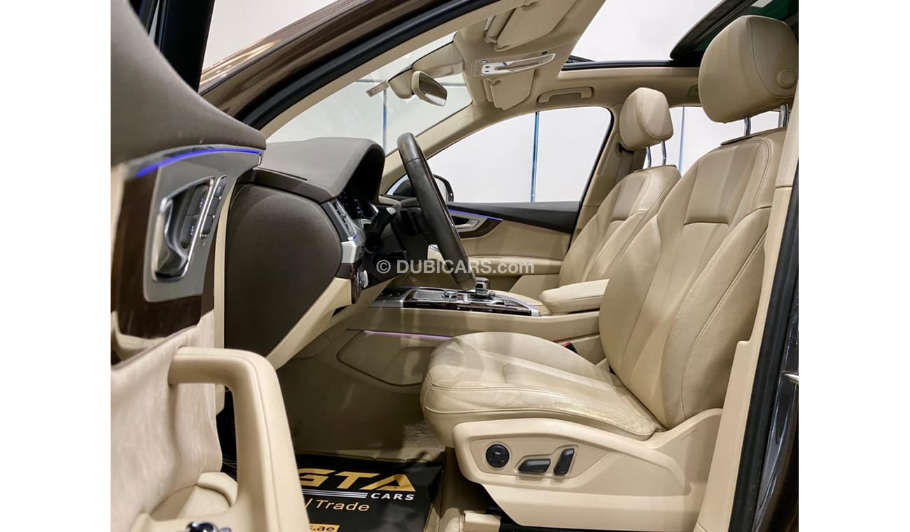 أودي Q7 2016 Audi Q7 S-line 45TFSI Quattro, Full Audi Service History, Warranty, GCC