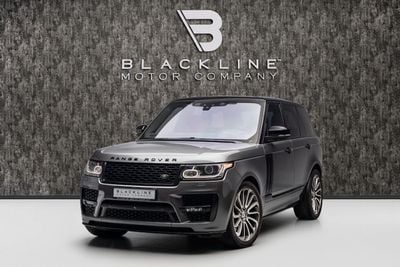 لاند روفر رينج روفر VOGUE SE BUY NOW, PAY 2027 | THE BLACKLINE STANDARD | 12 Month Blackline Warranty, GCC