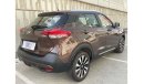 Nissan Kicks 1.6L | GCC | EXCELLENT CONDITION | FREE 2 YEAR WARRANTY | FREE REGISTRATION | 1 YEAR COMPREHENSIVE I