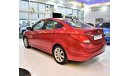 هيونداي أكسنت AMAZING Hyundai Accent 2016 Model!! in Red Color! GCC Specs