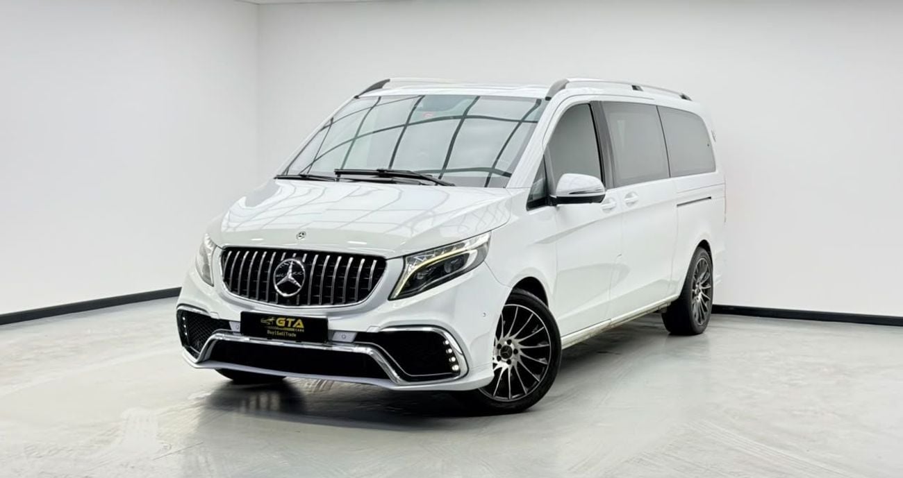 Mercedes Benz V 250 FALCON EDITION EXTRA LONG 2021 Mercedes-Benz V 250 Falcon Edition, Warranty, Full Mercedes service history, GCC Specs.