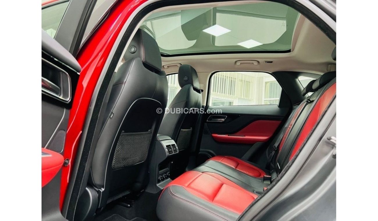 Jaguar F Pace R-Sport GCC .. Warranty .. FSH .. Original Paint .. Perfect Condition