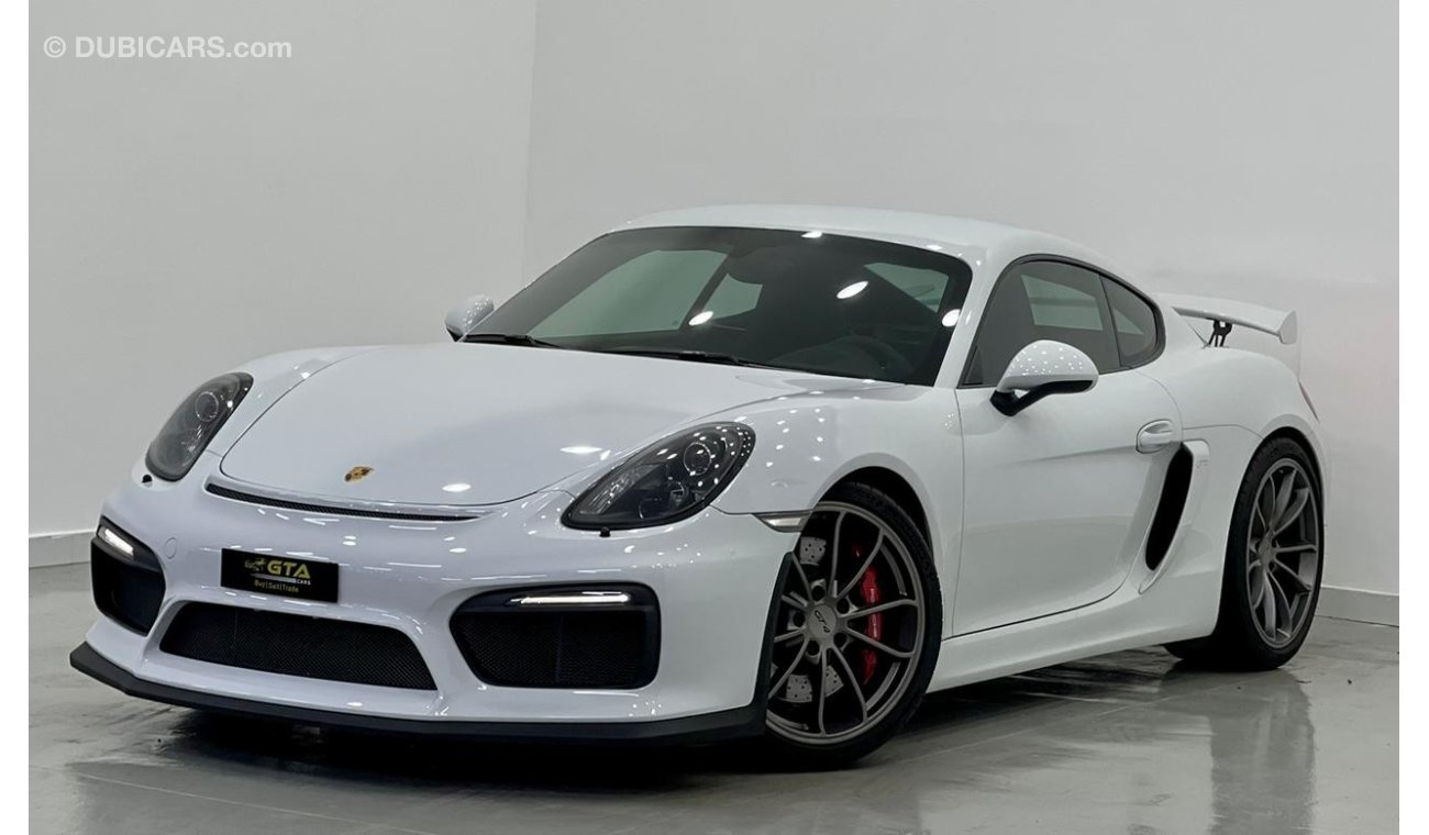 بورش كايمان جي تي ٤ 2016 Porsche Cayman GT4, Porsche Warranty-Full Service History, GCC