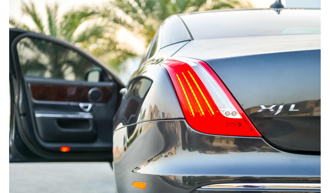 جاغوار XJ L V6 - Full Agency History - AED 1,645 Per Month! - 0% DP