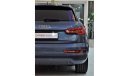 Audi Q3 EXCELLENT DEAL for our Audi Q3 S-Line 35TFSi 2018 Model!! in Blue Color! GCC Specs