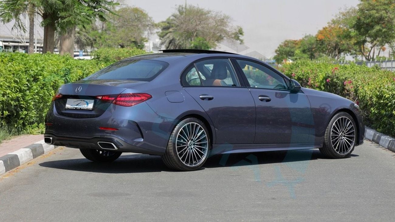 مرسيدس بنز C 200 AMG Premium Plus EQ Boost 1.5T RWD GCC 2026 With 2 Years Unlimited Mileage Warranty At Official Deal