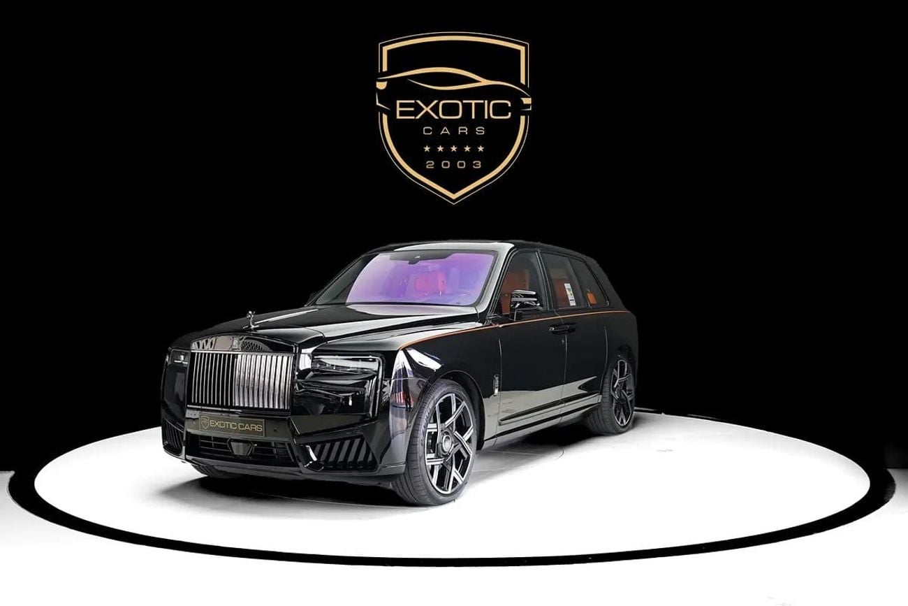 Rolls Royce Cullinan BLACK BADGE