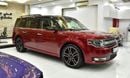 فورد فليكس EXCELLENT DEAL for our Ford Flex Limited ( 2015 Model ) in Red Color GCC Specs