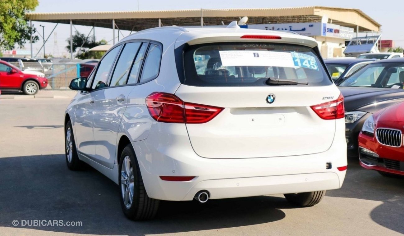 بي أم دبليو 218 Gran Tourer 1.5 petrol automatic 7-seats BRAND NEW!!