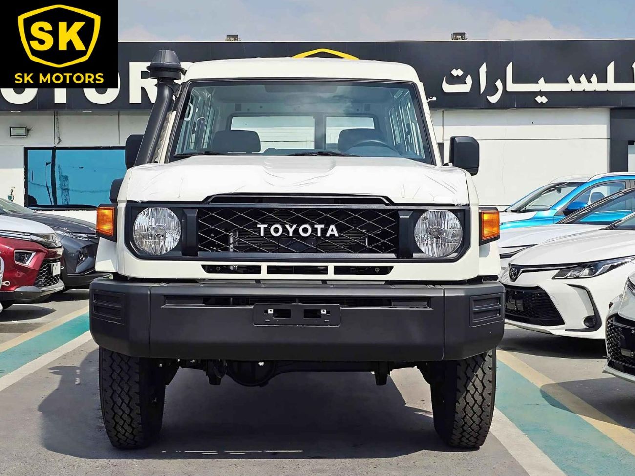 Toyota Land Cruiser 70 / LC78 4.5L DIESEL / 3 DOOR / M/T / WINCH SNORKEL / CODE#69035