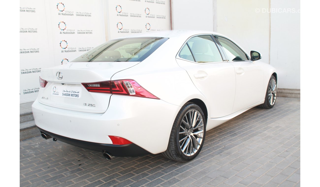 Lexus IS250 2.5L PRESTIGE 2015 MODEL WITH SUNROOF LEATHER SEATS