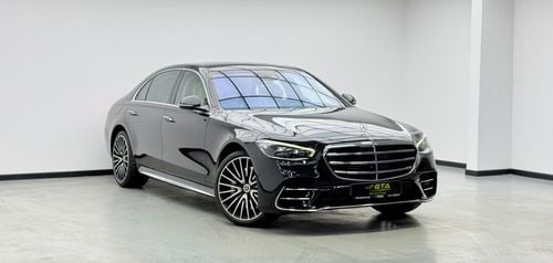 مرسيدس بنز S 580 4MATIC مرسيدس بنز S580 4MATIC موديل 2024، ضمان مرسيدس بنز حتى 2029، سجل صيانة كامل لدى مرسيدس بنز، حالة ممت