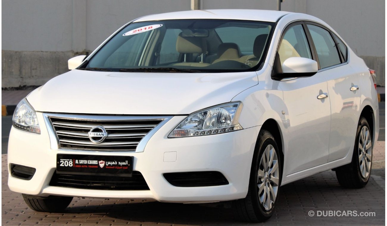 Nissan Sentra Nissan Sentra 2018 GCC in excellent condition without very clean from accidents inside and outside