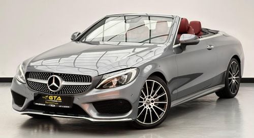مرسيدس بنز C 200 كوبيه 2018 Mercedes-Benz C200 Cabriolet, 1 Year Unlimited KM Warranty, Full Service History, GCC