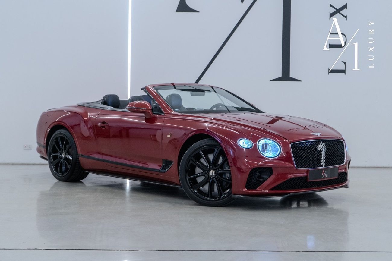 بنتلي كونتيننتال جي تي سي 2020 Bentley Continental GTC Mulliner 1 of 100, Carbon Body Kit, GCC Specs, With Warranty