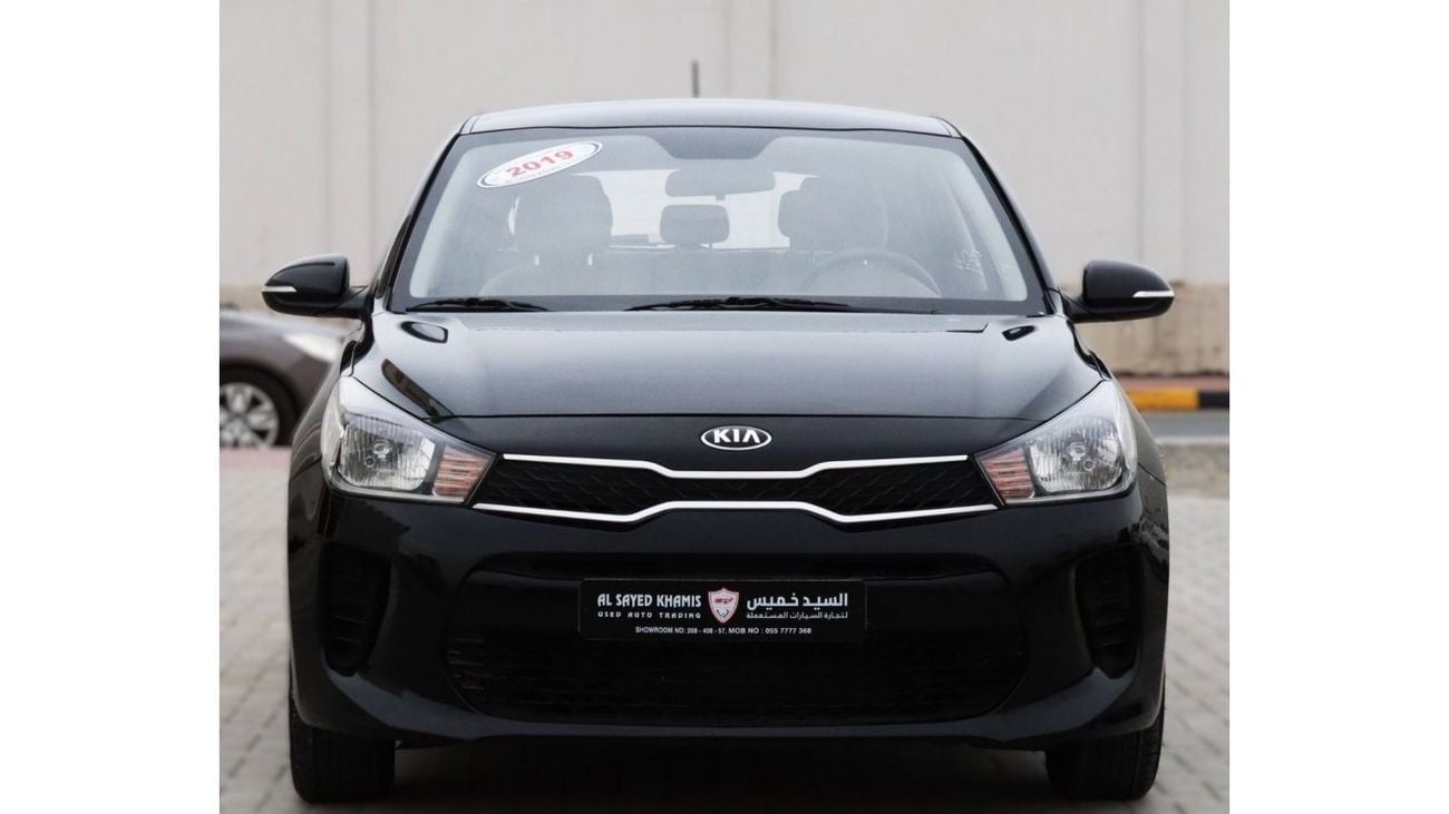 كيا ريو كيا ريو 2019 خليجي بحالة ممتازة بدون حوادث