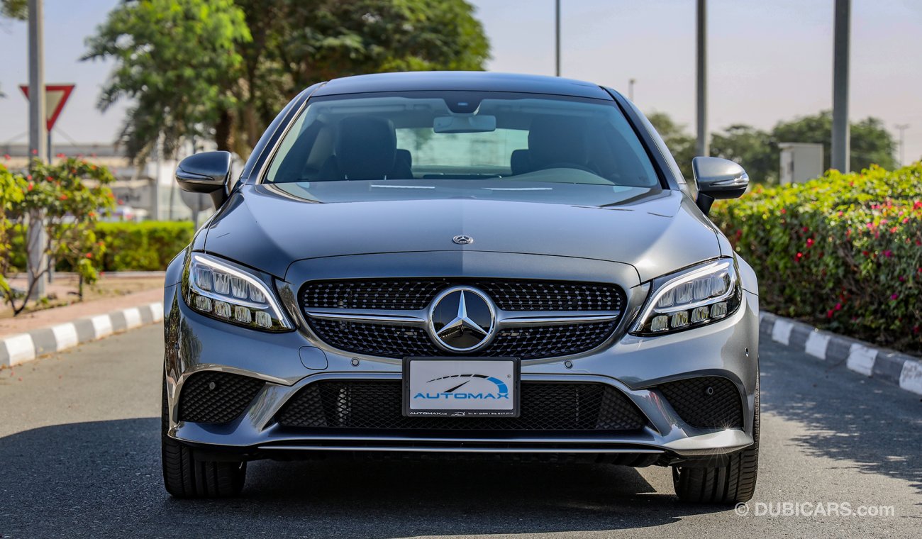 Mercedes-Benz C 200 Coupe 2020  AMG , GCC 0km W/3Yrs or 100K KM warranty + 3Yrs or 50K KM Service.