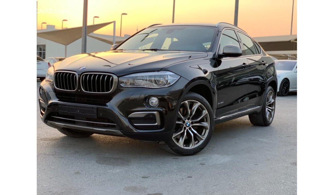 BMW X6 BMW X6 MODEL 2015 GCC car prefect condition full option panoramic roof leather seats Auto park