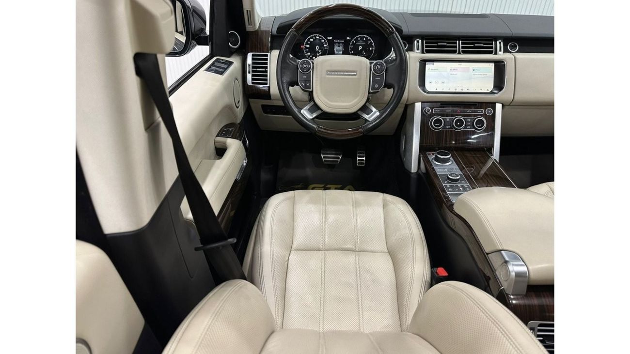 لاند روفر رينج روفر 2017 Range Rover Vogue SE Supercharged, Warranty, Service History, Full Options, Low Kms, GCC