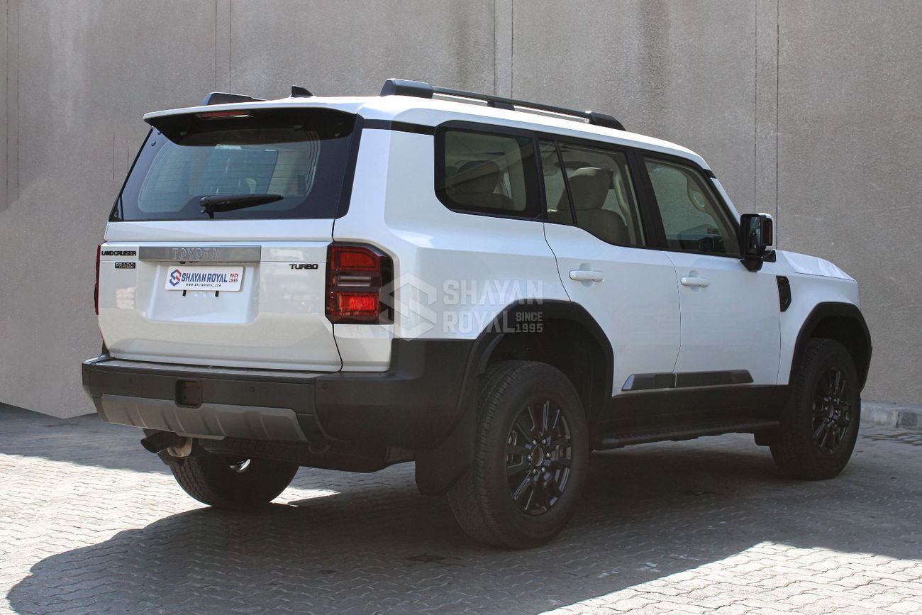 Toyota Prado LHD 2.4L PETROL ALL ROUNDER FULL OPTION 4WD AT 7-SEATS | RADAR | 2025MY