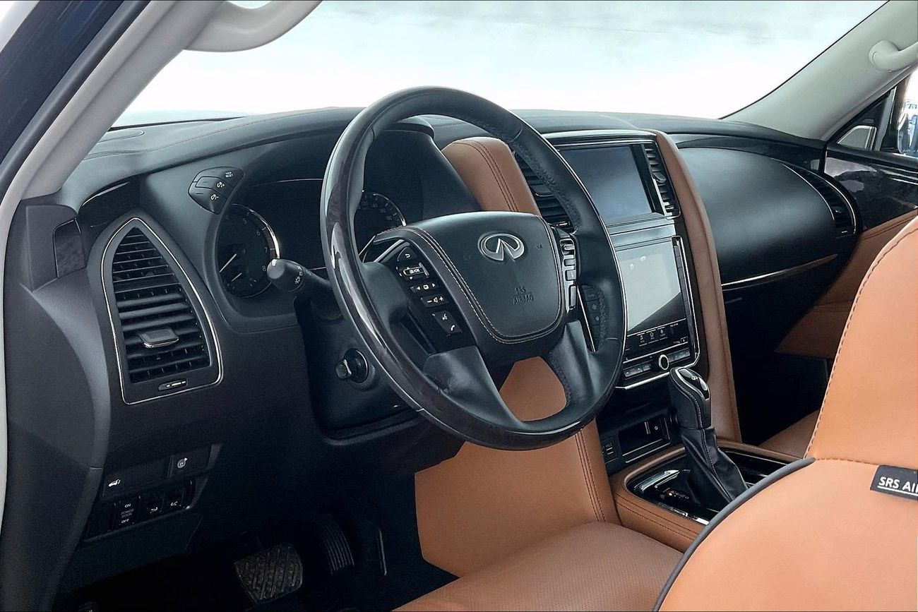 Infiniti QX80 Luxe Sensory ProActive (8 Seater) | National Day Celebration | Guaranteed Warranty | 0 Down Payment