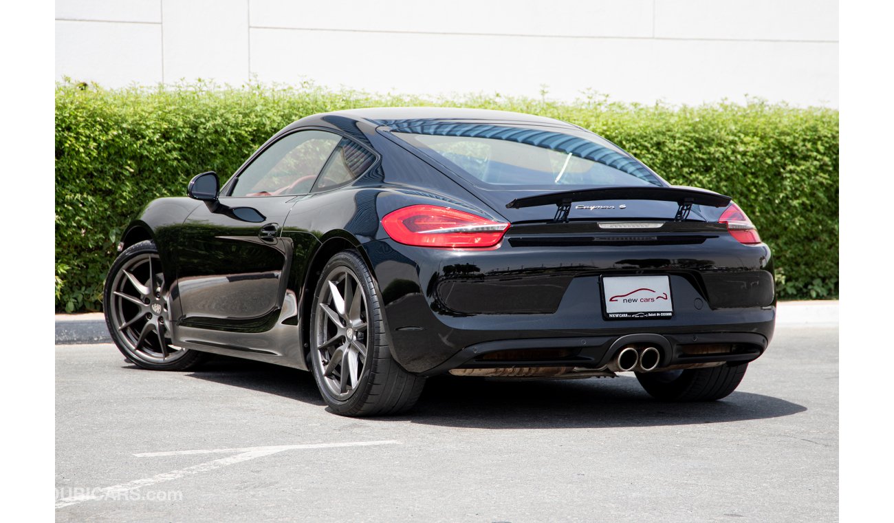 Porsche Cayman S 2015 - GCC - ASSIST AND FACILITY IN DOWN PAYMENT - 2255 AED/MONTHLY - 1 YEAR WARRANTY UNLIMITED KM