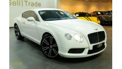 بنتلي كونتيننتال جي تي 2014 Bentley Continental GT, Warranty, Service History, GCC