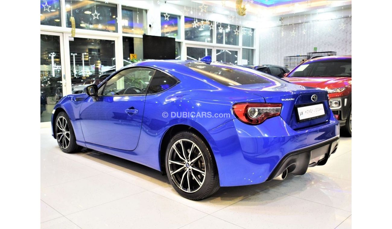 Subaru BRZ " CASH DEAL ONLY " ORIGINAL PAINT ( صبغ وكاله ) AGENCY WARRANTY Subaru BRZ 2017 Model!! in Blue Colo