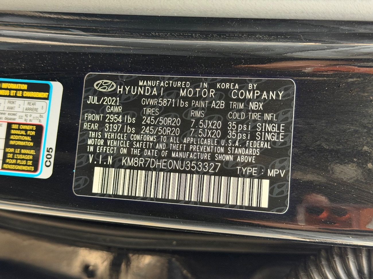 هيونداي باليساد 2022 HYUNDAI PALISADE CALLIGRAPHY FULL OPTIONS IMPORTED FROM USA