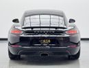 Porsche 718 Cayman STANDARD Std 2.0L A/T 2017 Porsche 718 Cayman, Full Service History, Excellent Condition, GCC