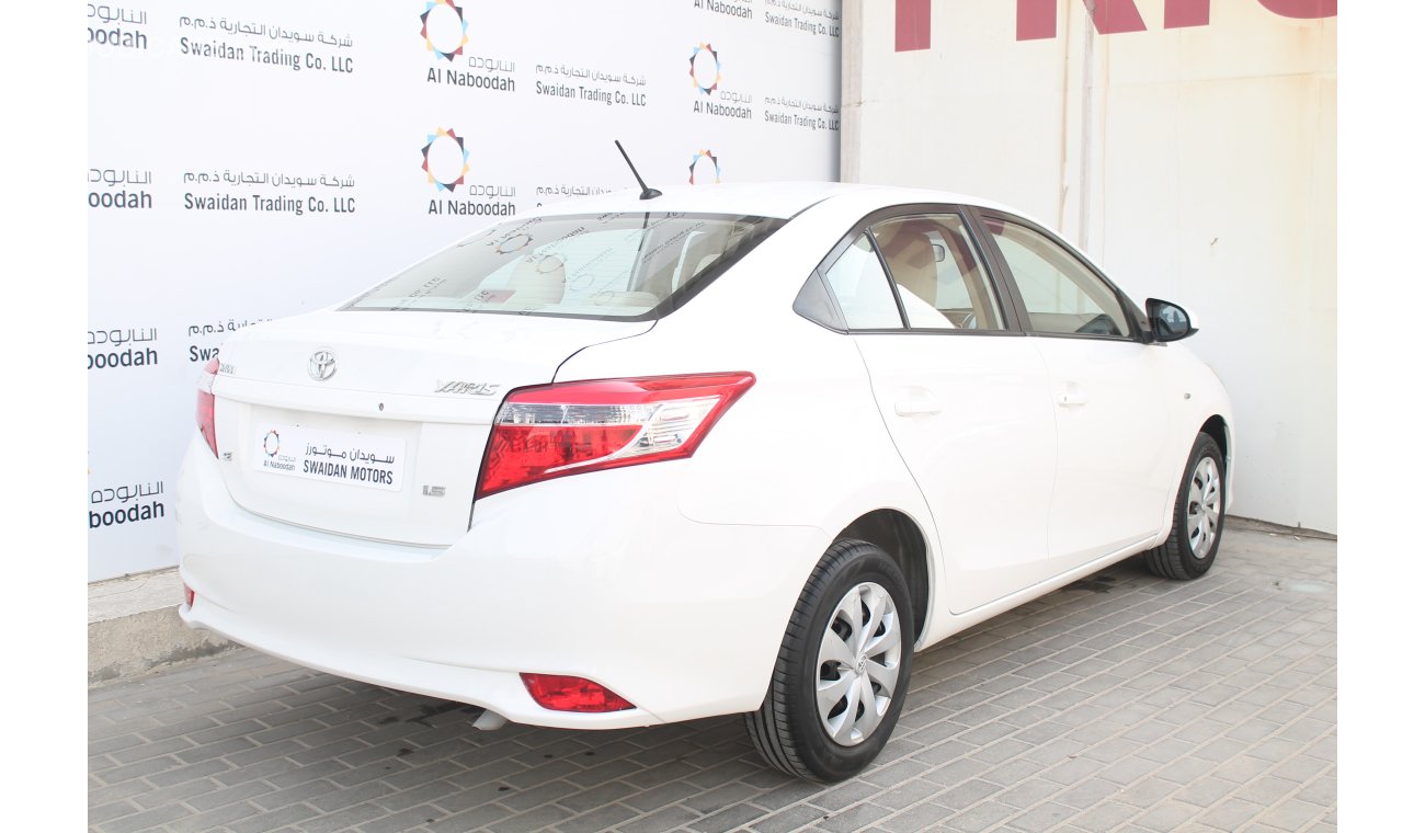 Toyota Yaris 1.5L SE SEDAN 2015 GCC DEALER WARRANTY