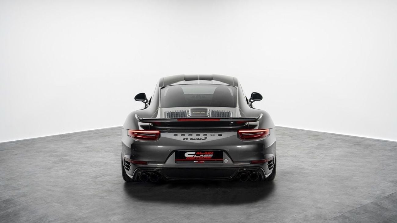 بورش 911 Turbo S Exclusive Series - 2018 - GCC Specs - Under Warranty