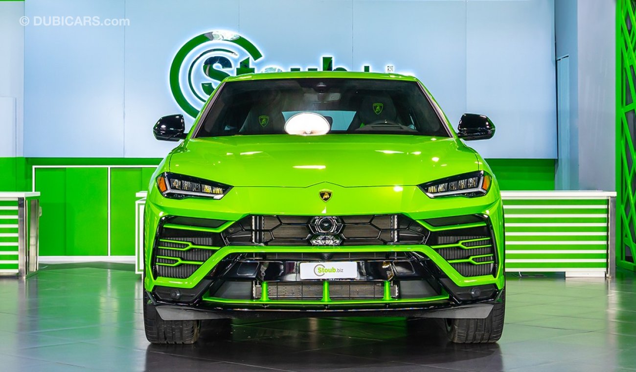 Lamborghini Urus IN PEARL VERDE MANTIS | 2021 | BRAND NEW | ZERO KM