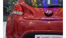 Hyundai Veloster EXCELLENT DEAL for our Hyundai Veloster ( 2015 Model ) in Red Color GCC Specs