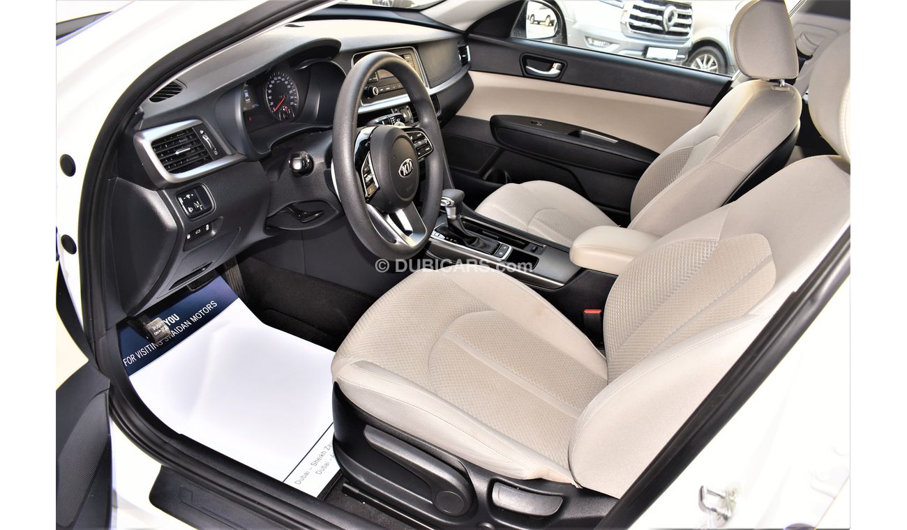 Kia Optima AED 929 PM 2.0L LX GCC DEALER WARRANTY