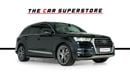 Audi Q7 55 TFSI GCC-7 Seats-Premium Leather Interior-22 Inch S Design Rims-Excellent Condition