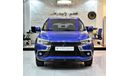 Mitsubishi ASX ORIGINAL PAINT ( صبغ وكاله ) Mitsubishi ASX 2017 Model!! in Blue Color! GCC Specs