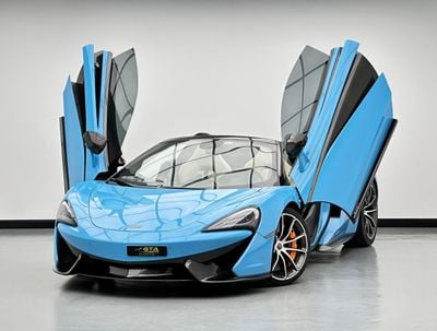 McLaren 570S 2018 McLaren 570s Spider, 3.8TC V8 RWD, 562bhp 600Nm Torque, 7 Speed Dual-Clutch Auto Gearbox.